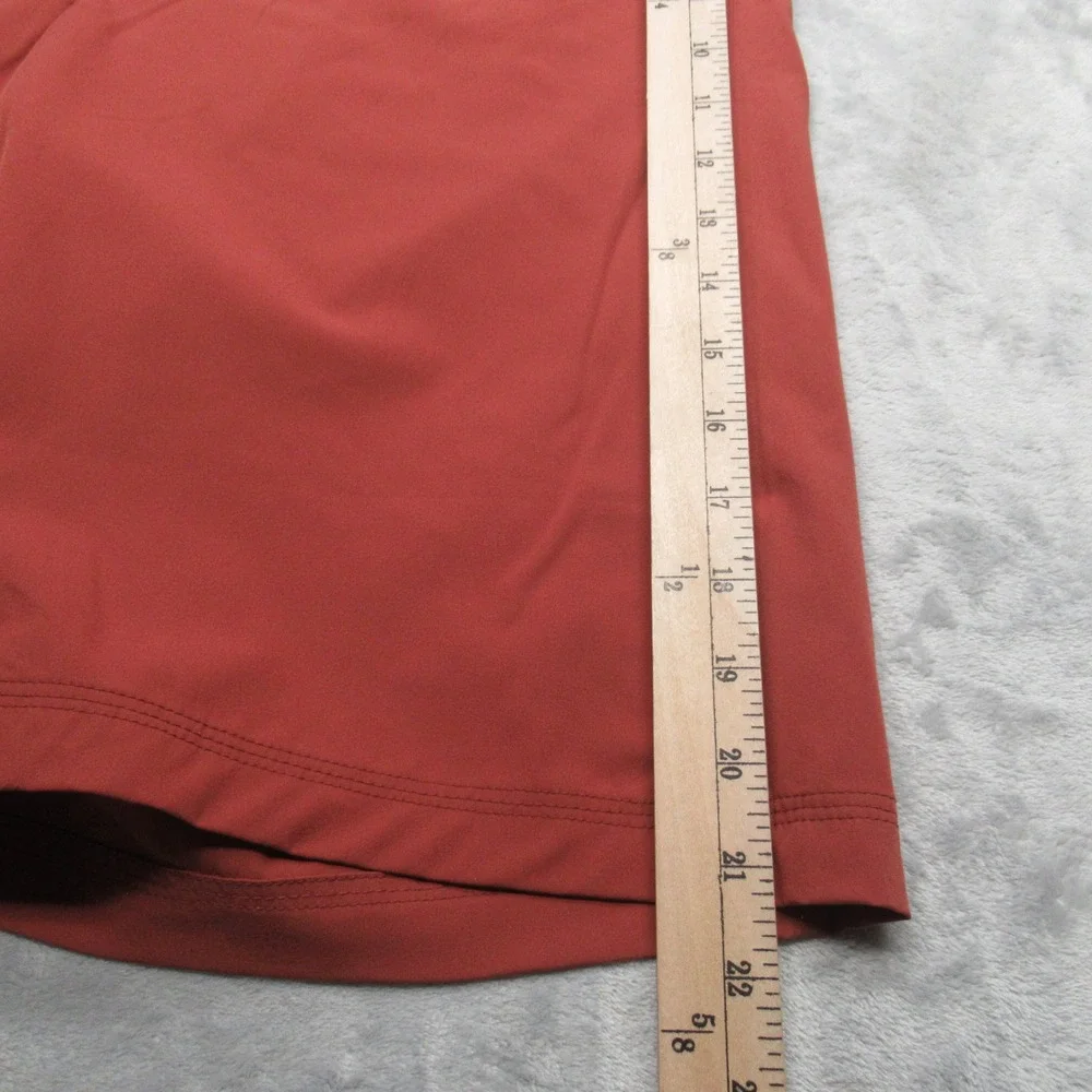 EMS Swim Shorts Mens 32 Rust Quick Dry Cargo Pocket Lace Up Board Trunks‎ Beach